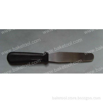 12" Straight spatula with plastic handle